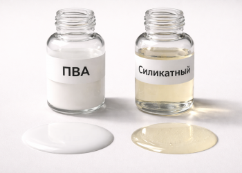 Чем отличается клей ПВА от Силикатного